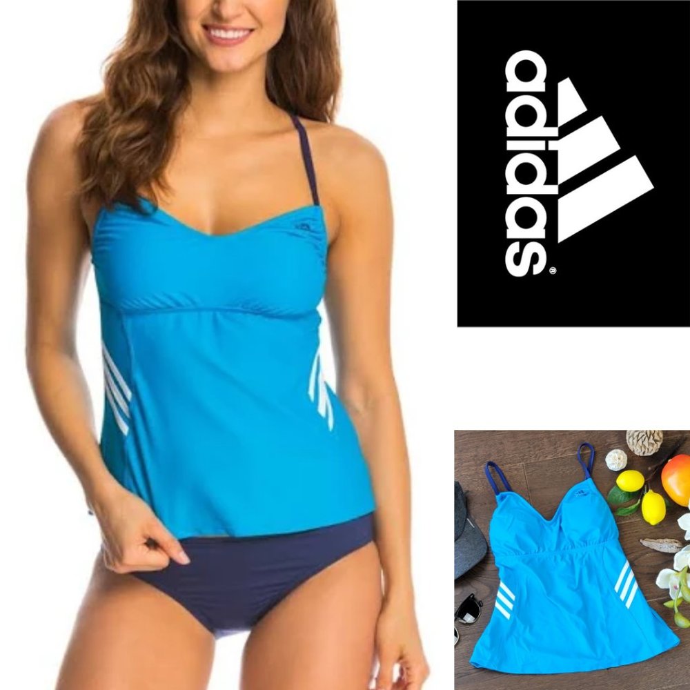 Adidas Tankini Blue